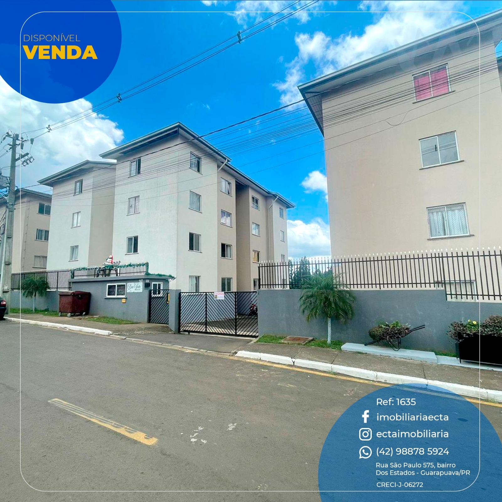 Apartamento ? venda, Jardim Patricia, GUARAPUAVA - PR