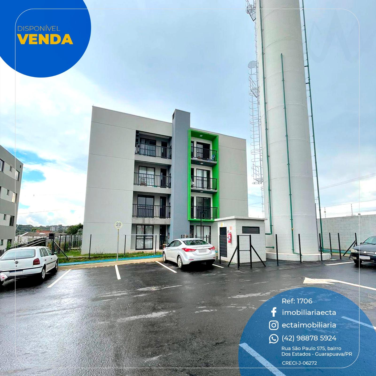 Apartamento com 2 dormitórios à venda, Boqueirão, GUARAPUAVA - PR