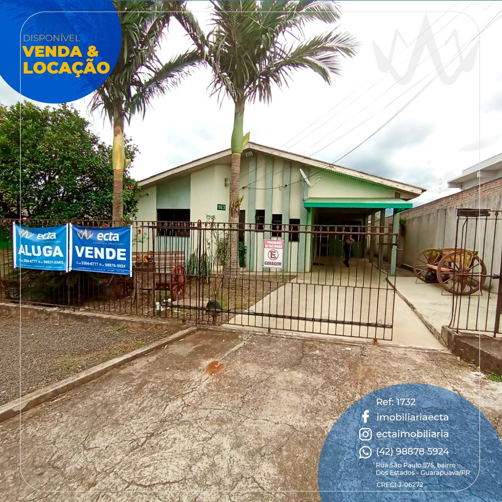 Casa à venda, Vila Carli, GUARAPUAVA - PR