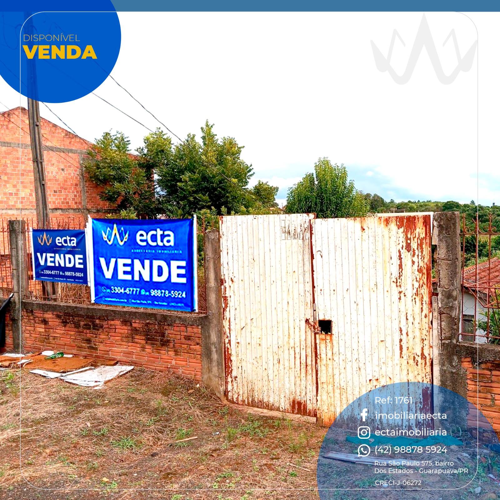 Terreno ? venda, Bonsucesso, GUARAPUAVA - PR