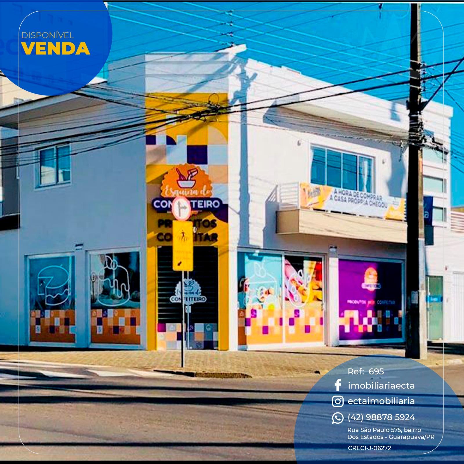 Imóvel Comercial e Residencial , Centro, GUARAPUAVA-PR