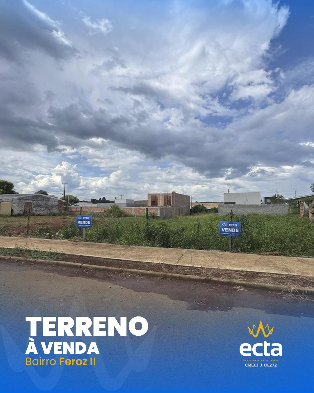 Terreno à venda, FEROZ II, GUARAPUAVA - PR