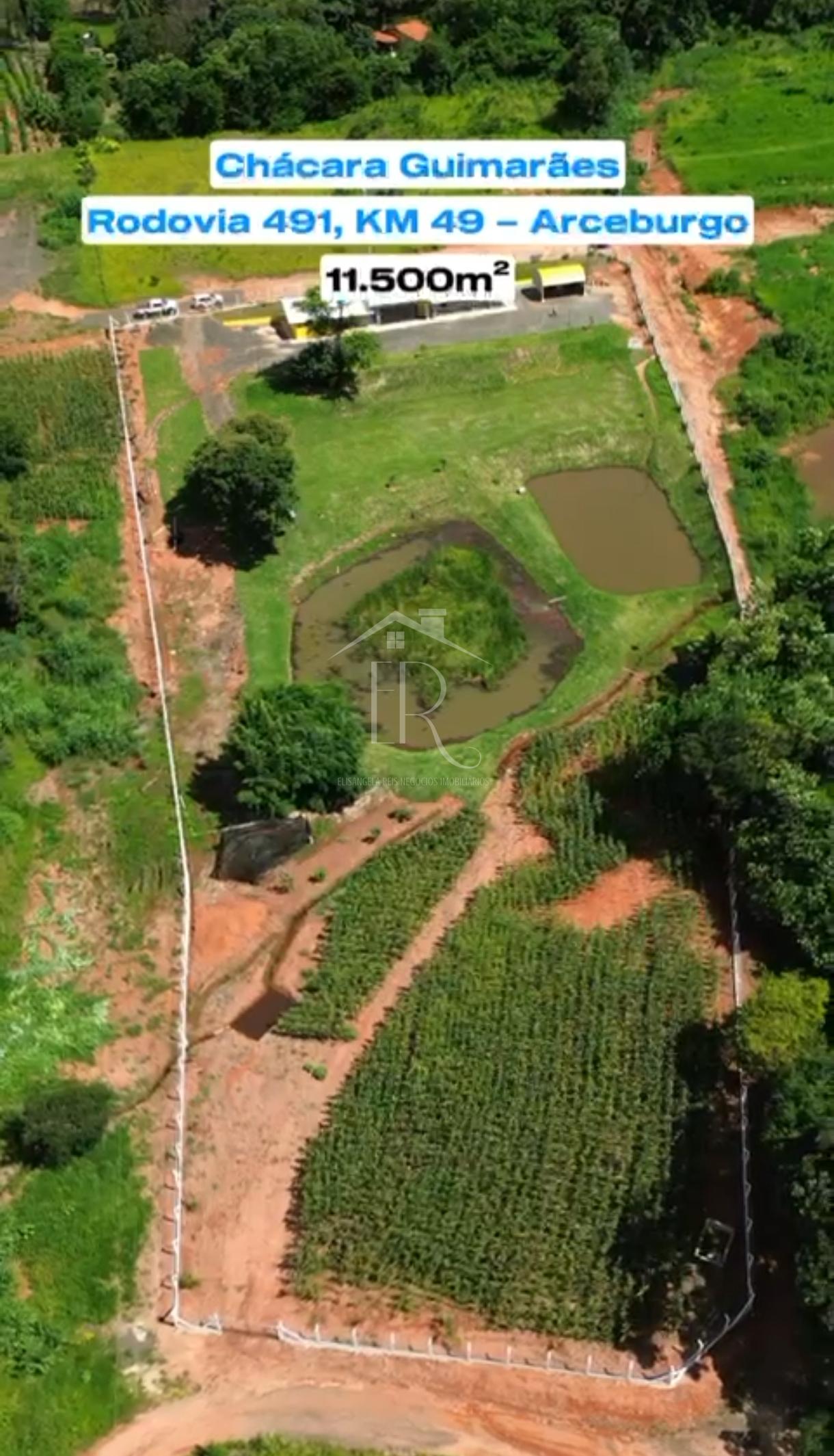 Chácara à venda bem localizado, Bairro rural, ARCEBURGO - MG