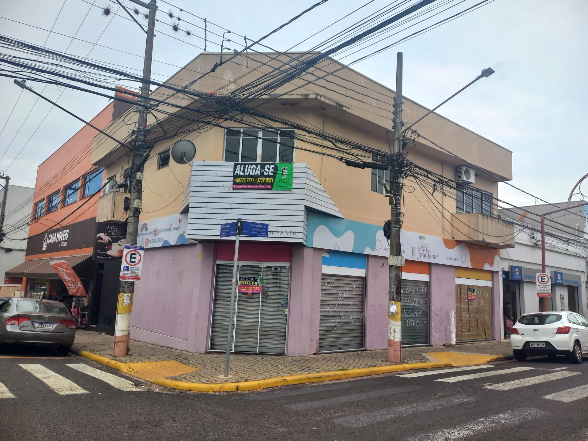 Sala Comercial para locação, Centro, AVARE - SP
