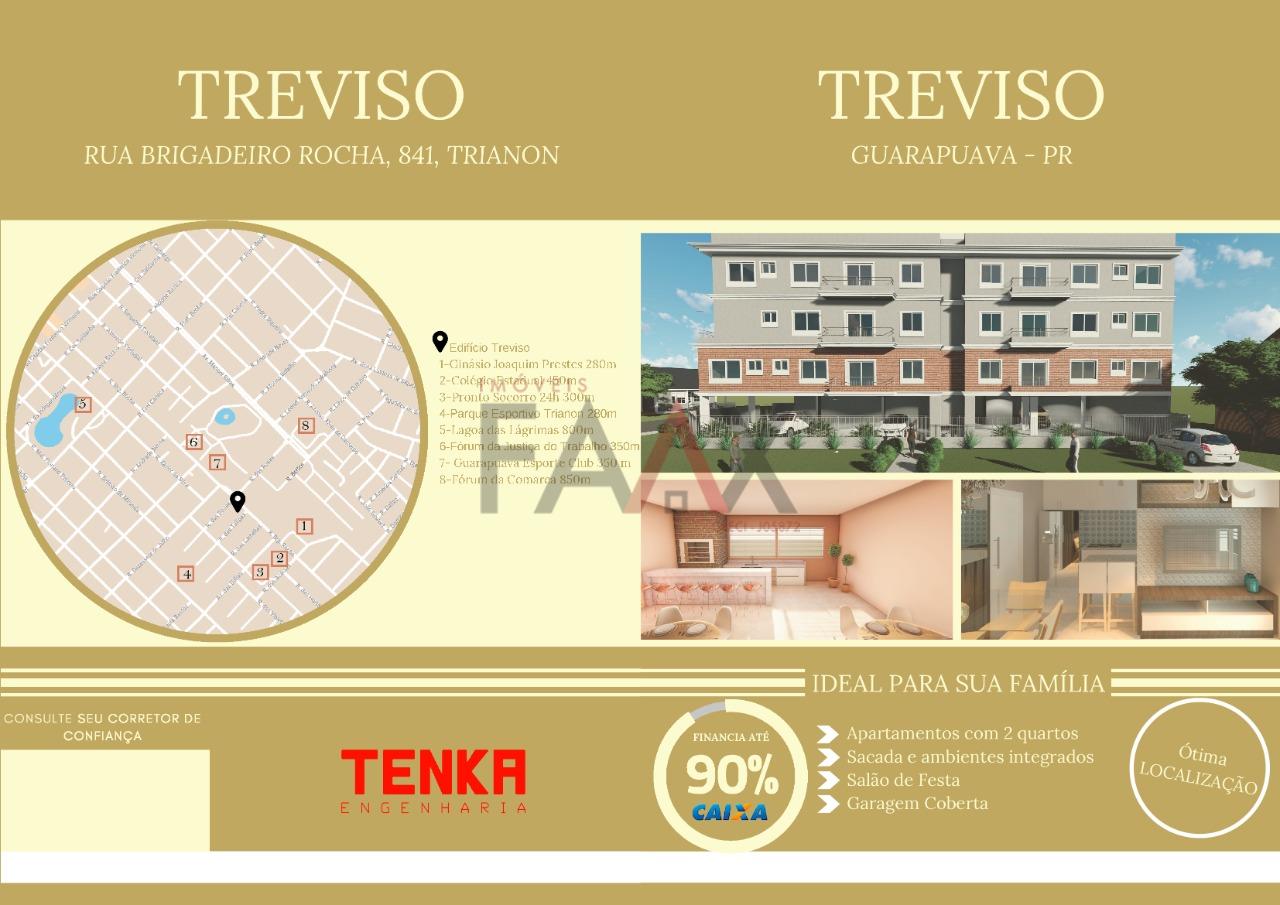 Apartamento com 2 dormitórios à venda, 116.84m², TRIANON, GUARAPUAVA - PR