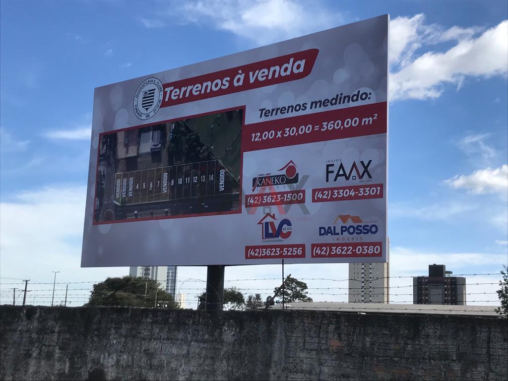 Ótimo terreno à venda, em frente ao Parque de Exposições, SANTANA, GUARAPUAVA-PR