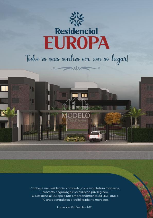 Apartamento à venda, Residencial Europa, LUCAS DO RIO VERDE - MT