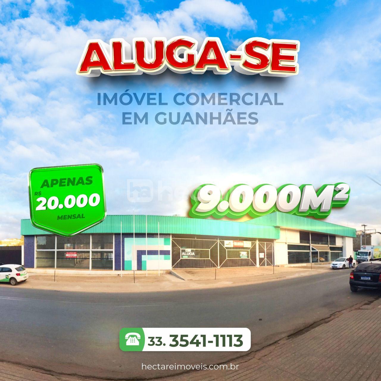 ALUGA-SE IMÓVEL COMERCIAL COM AREA DE 9.000,00M 