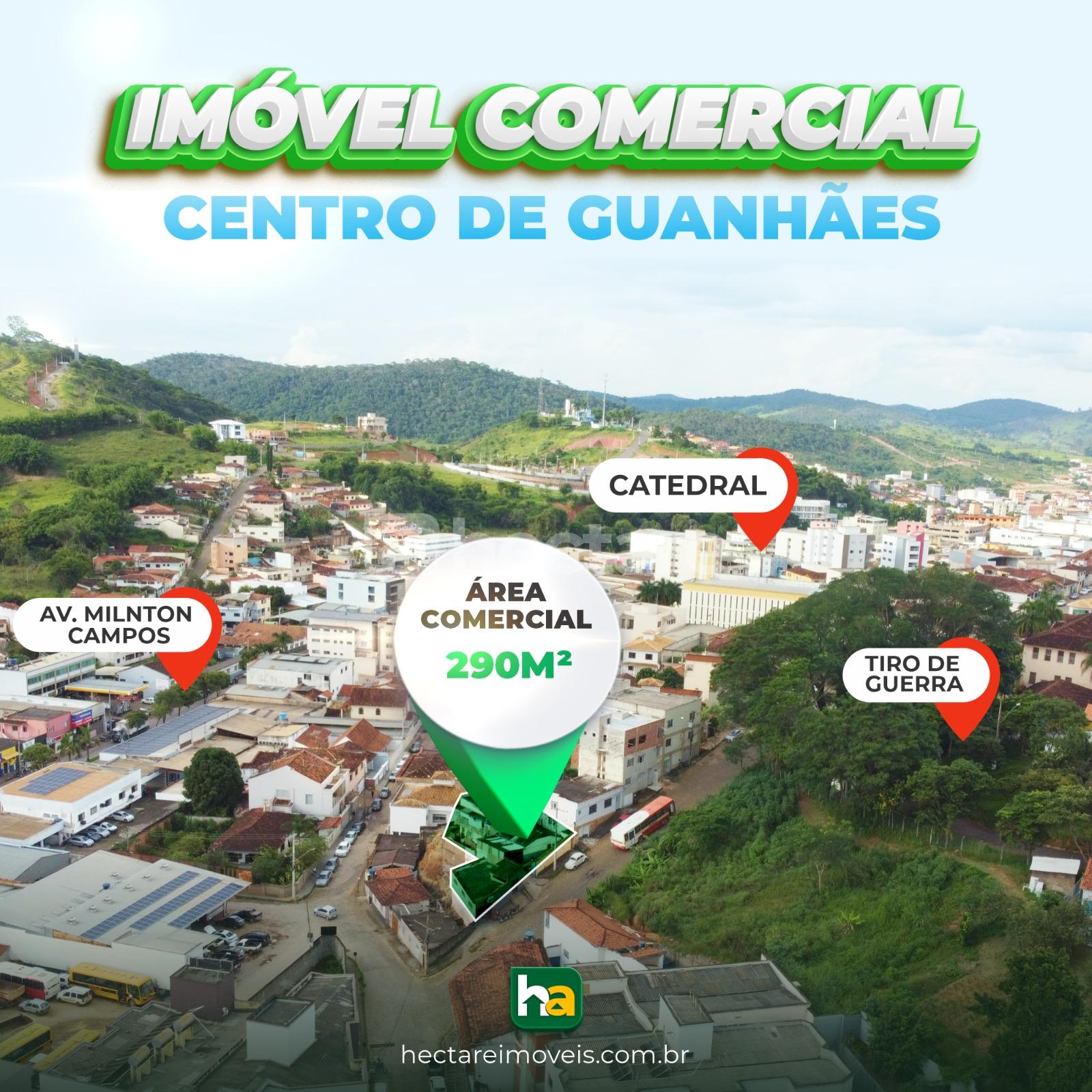 IMÓVEL COMERCIAL  CENTRO DE GUANHÃES    550 Mil