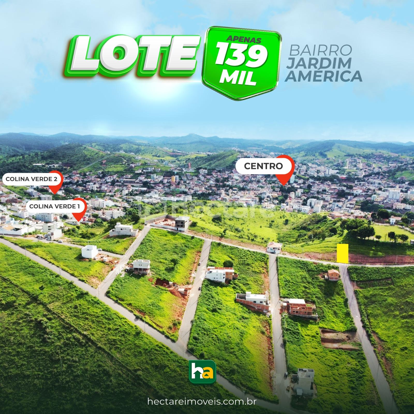 LOTAÇO  - JARDIM AMÉRICA.  Lote de 448M  Aclive.