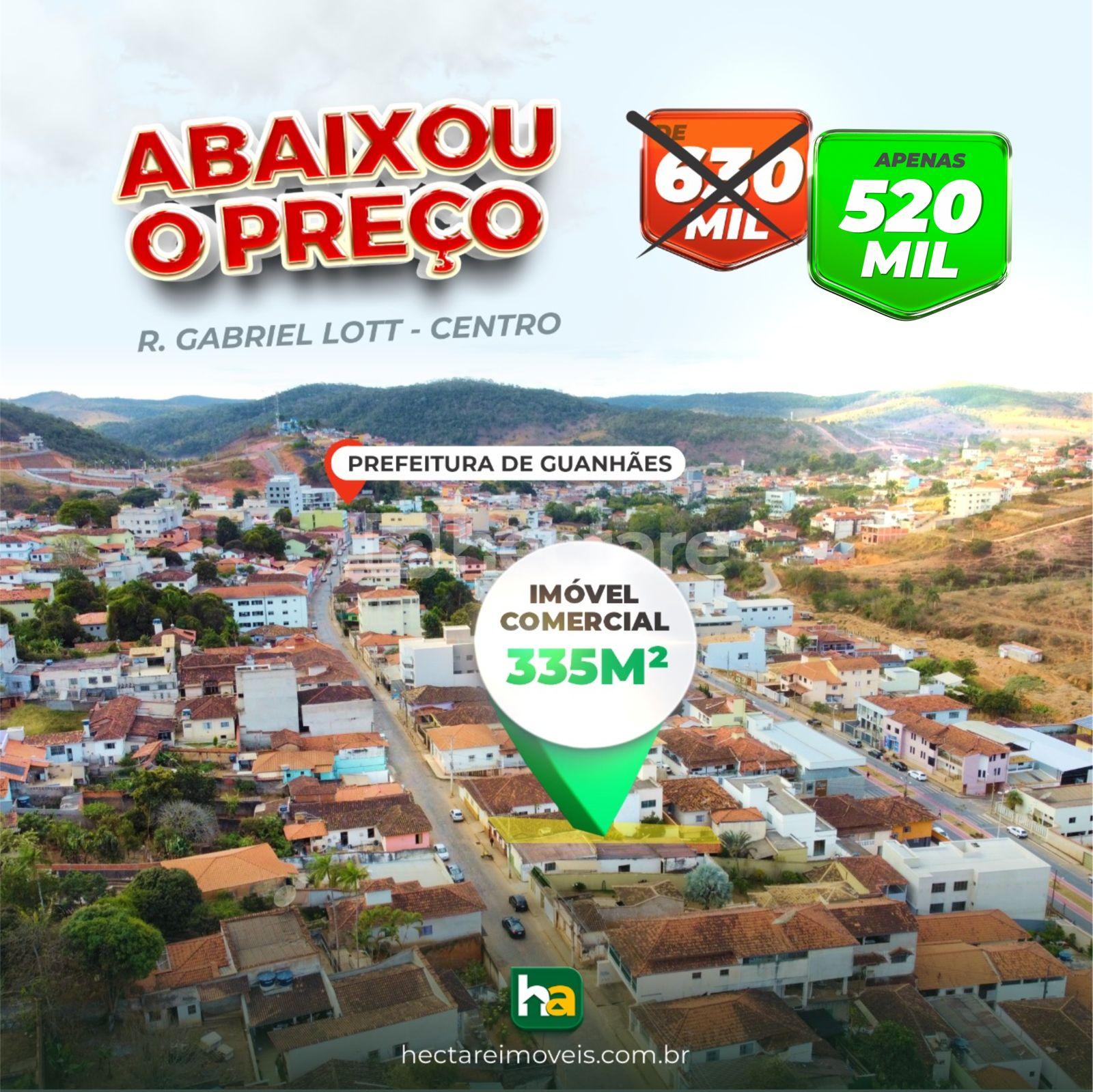 ABAIXOU O PREÇO   IMÓVEL COMERCIAL  CENTRO DE GUANHÃES.