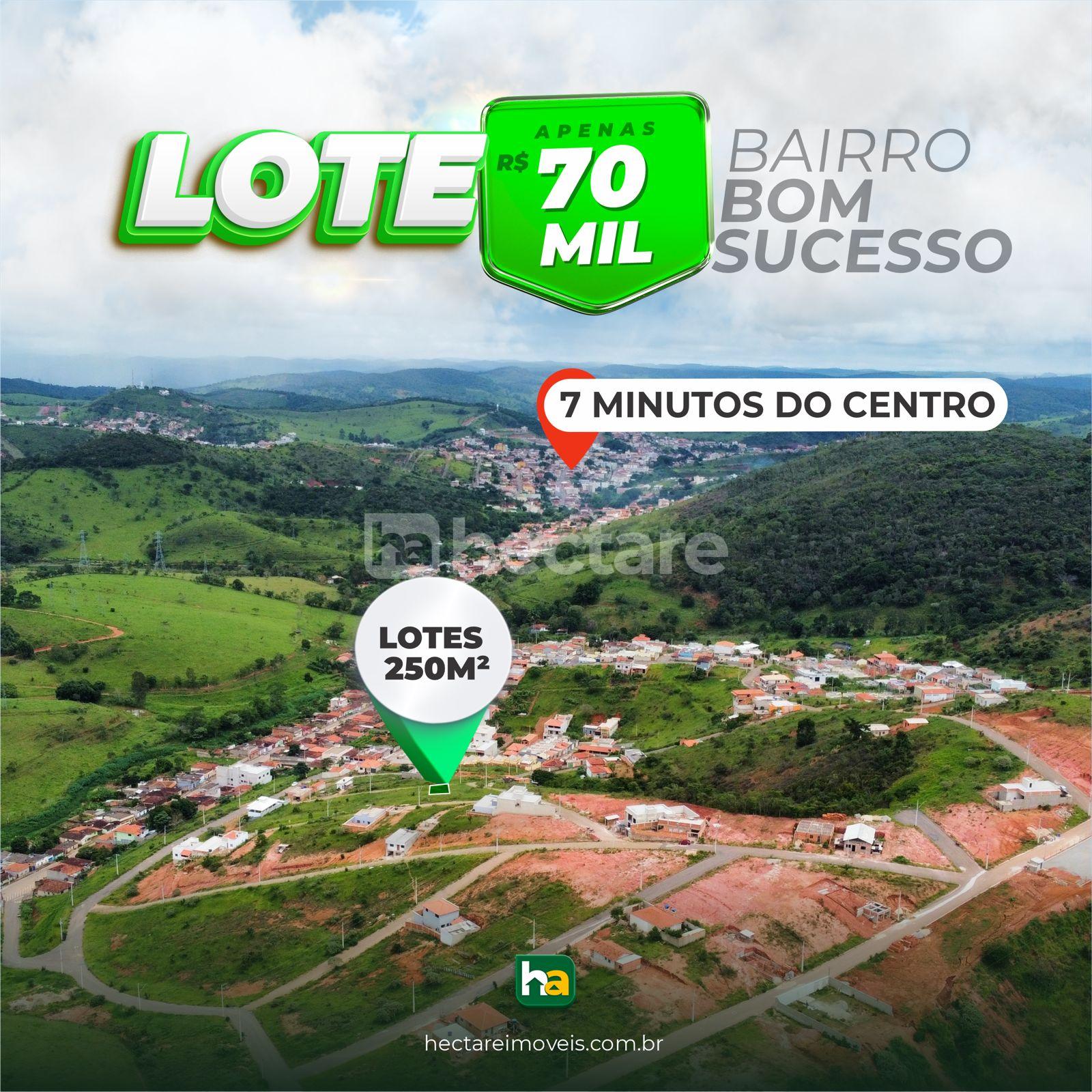 Lote à venda, BOM SUCESSO 2, GUANHAES - MG