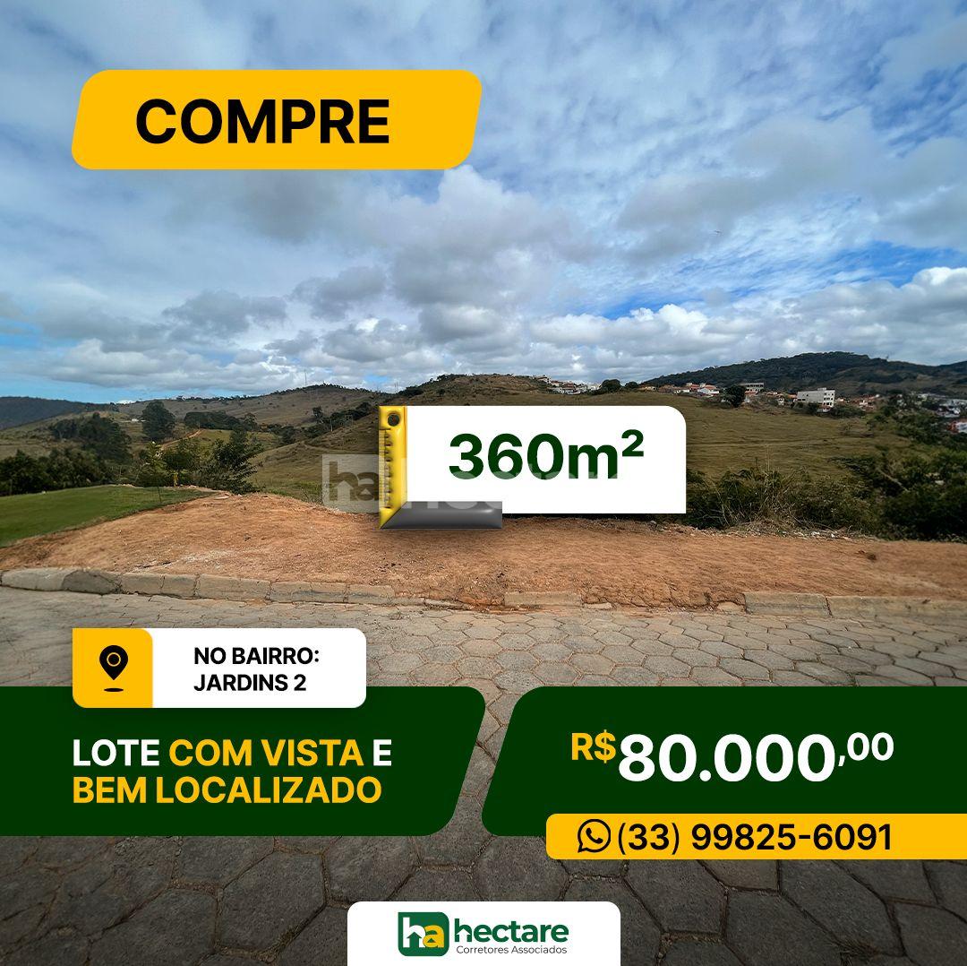 Lote à venda, JARDINS, GUANHAES - MG