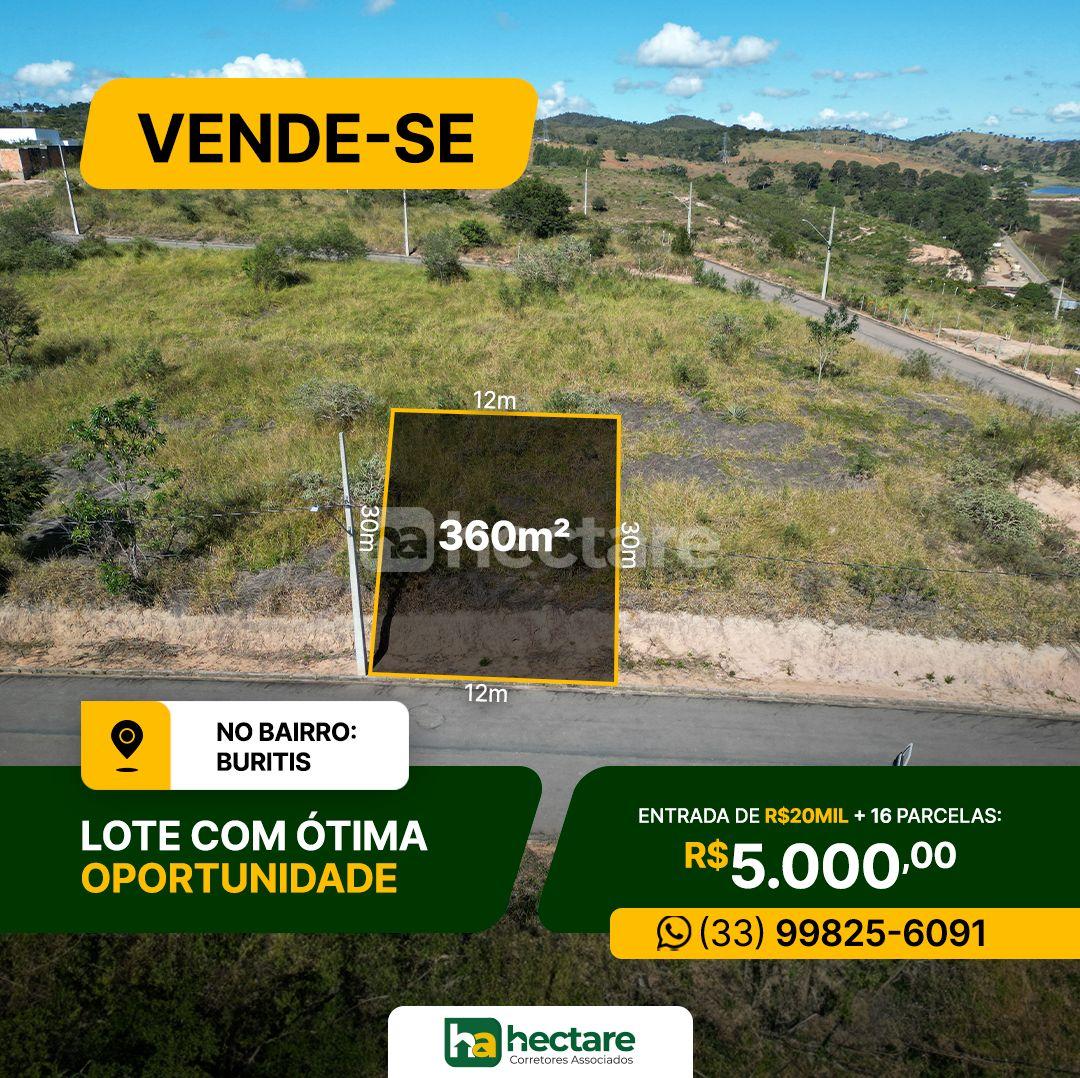 Lote à venda, BURITIS, GUANHAES - MG