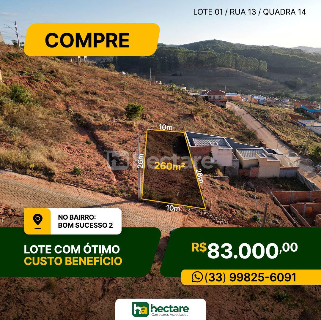 LOTE NO BOM SUCESSO 2  Por apenas R  69 Mil