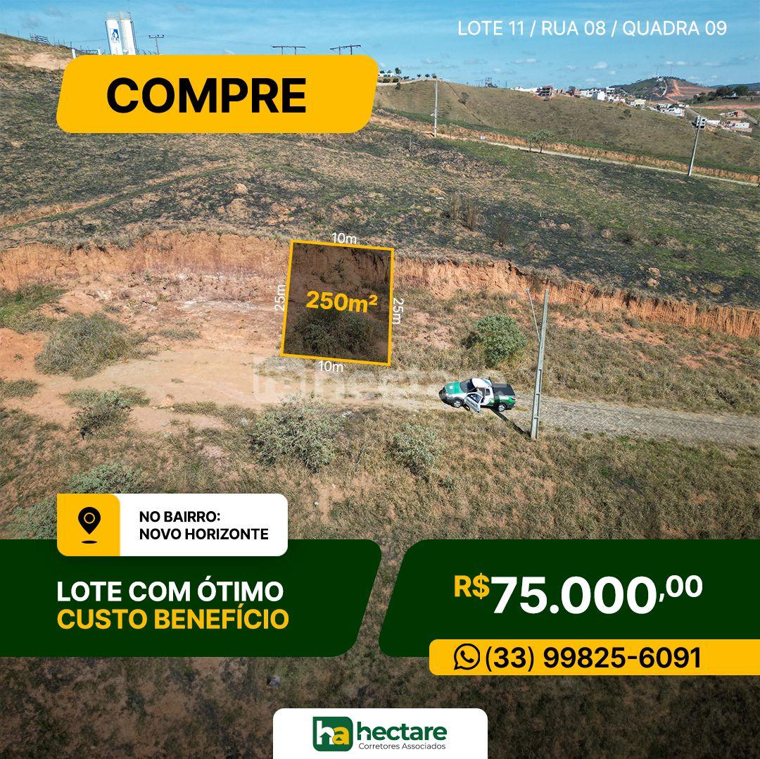 Lote à venda, NOVO HORIZONTE, GUANHAES - MG