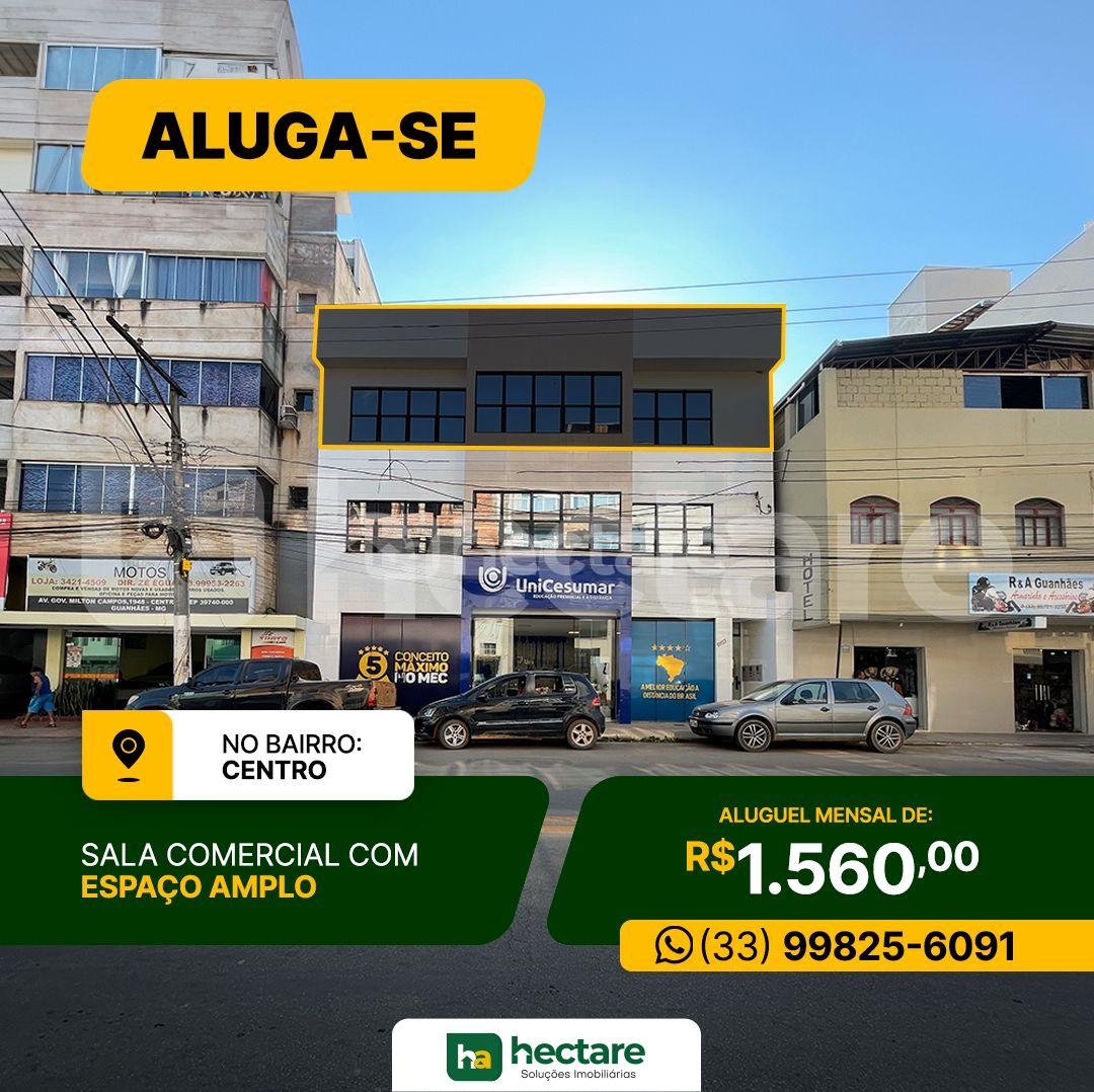 Sala Comercial para locação, CENTRO, GUANHAES - MG