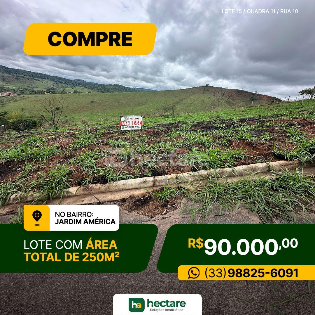 Lote à venda, JARDIM AMÉRICA, GUANHAES - MG