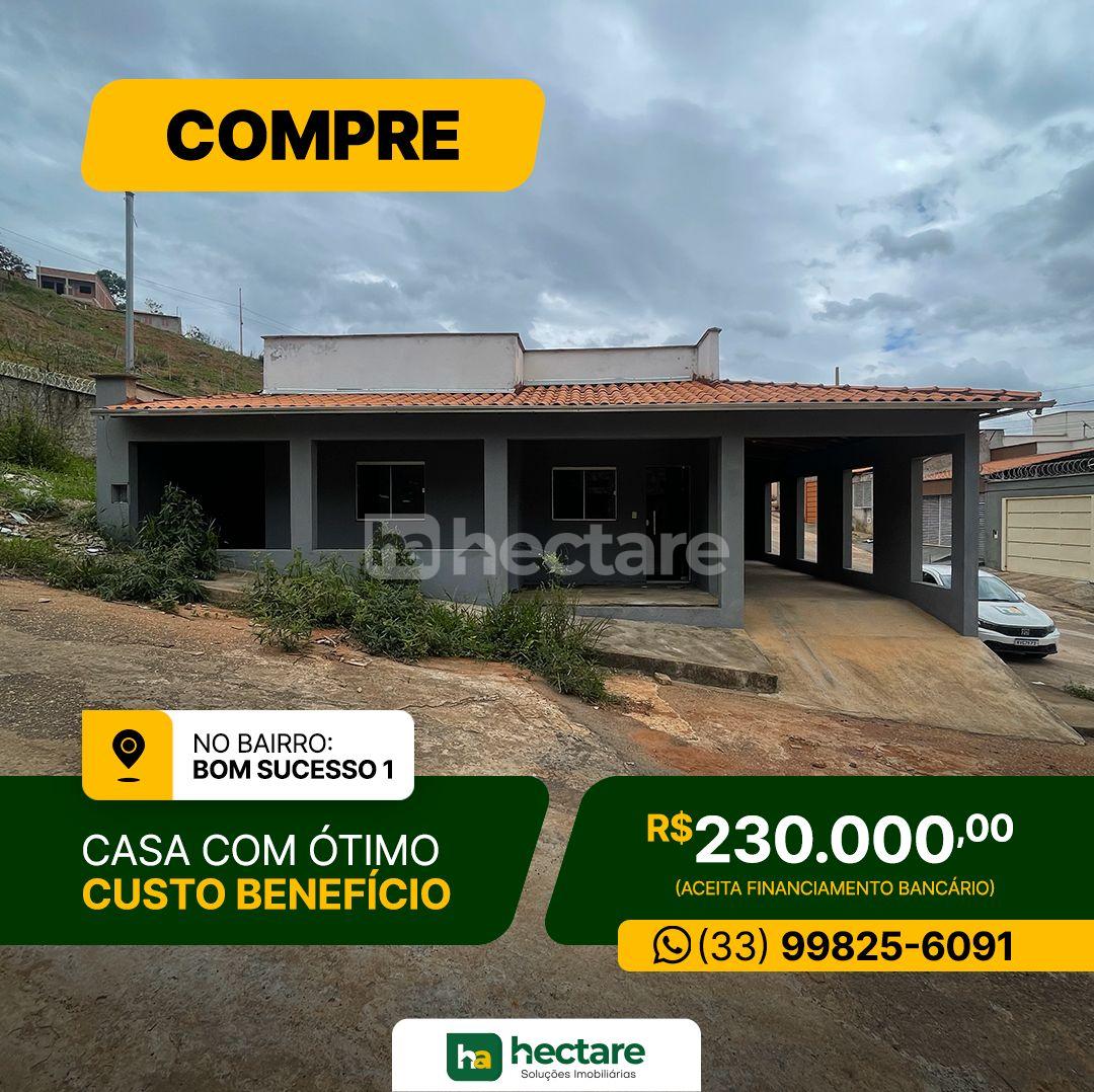 Casa à venda, BOM SUCESSO 1, GUANHAES - MG