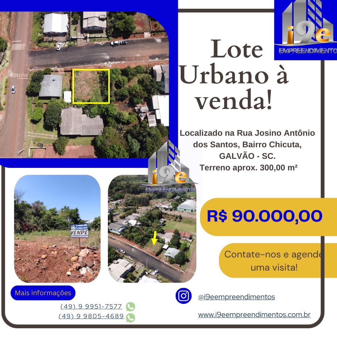 Terreno  venda, bairro Chicuta, em Galvo - SC