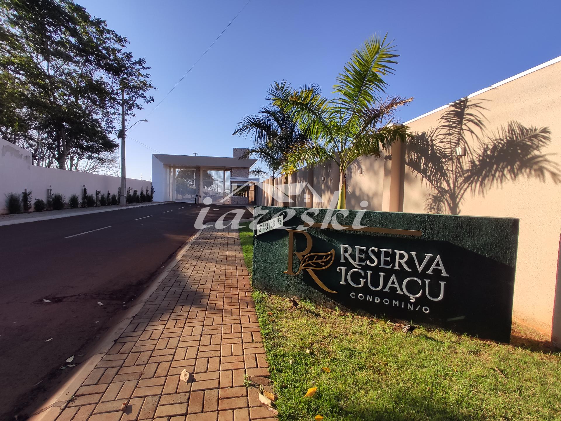 Terreno com 661m² à venda no condomínio reserva do iguaçu em Foz do Iguaçu/PR  