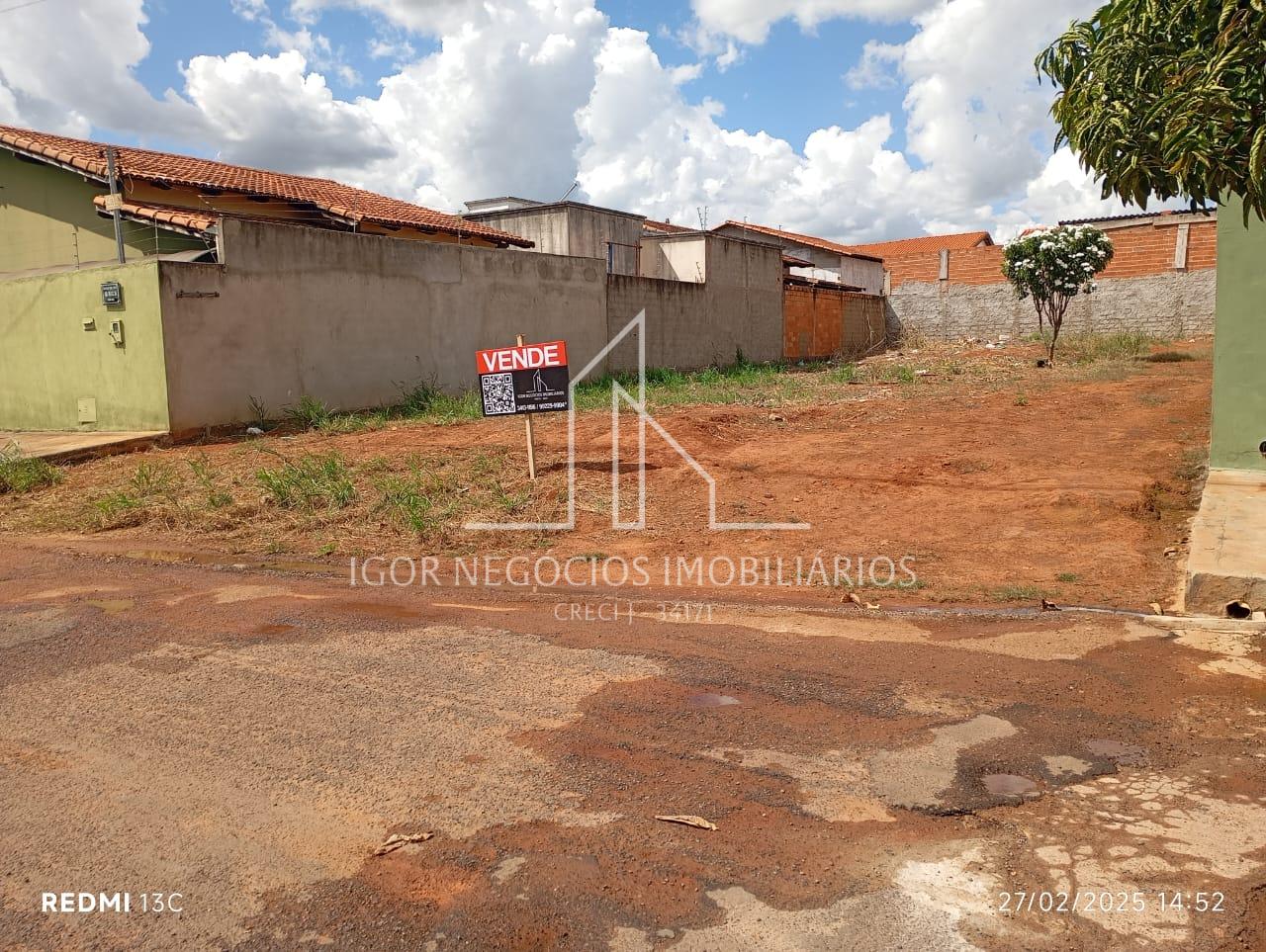 Lote à venda, JARDIM VERA CRUZ, MORRINHOS - GO