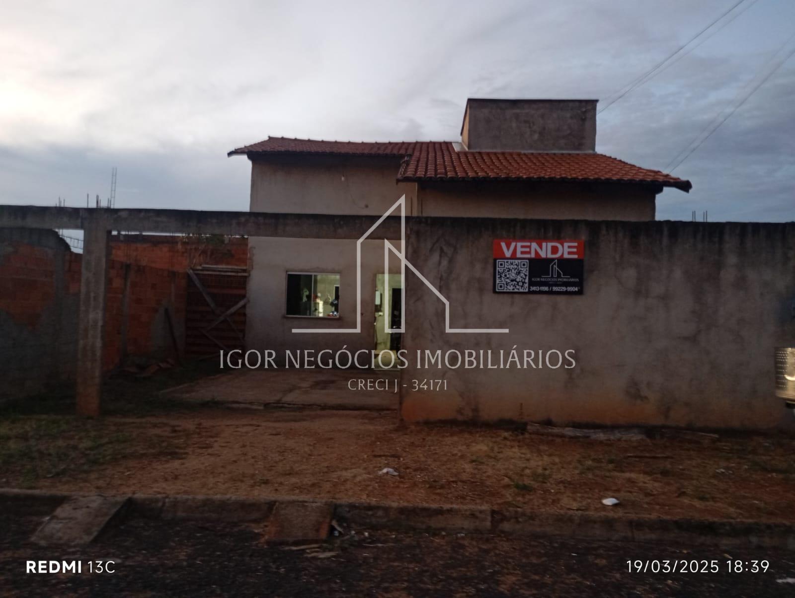 Casa à venda, RESIDENCIAL ARCA DE NOÉ, MORRINHOS - GO