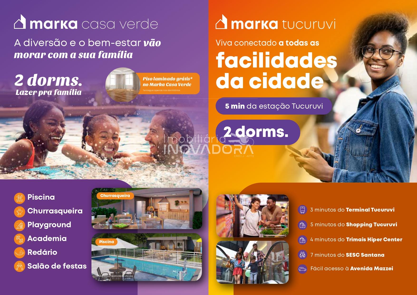 APTO 2 DORMS, PRÓX AO SHOPPING, LAZER COMPLETO - TUCURUVI, CAS...