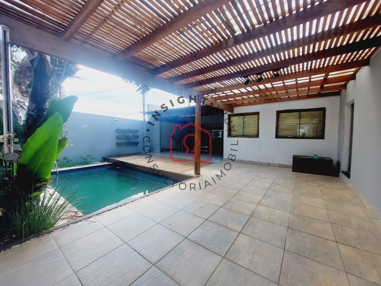 Casa para loca??o de 2 quartos com piscina, Jardim Universit?r...