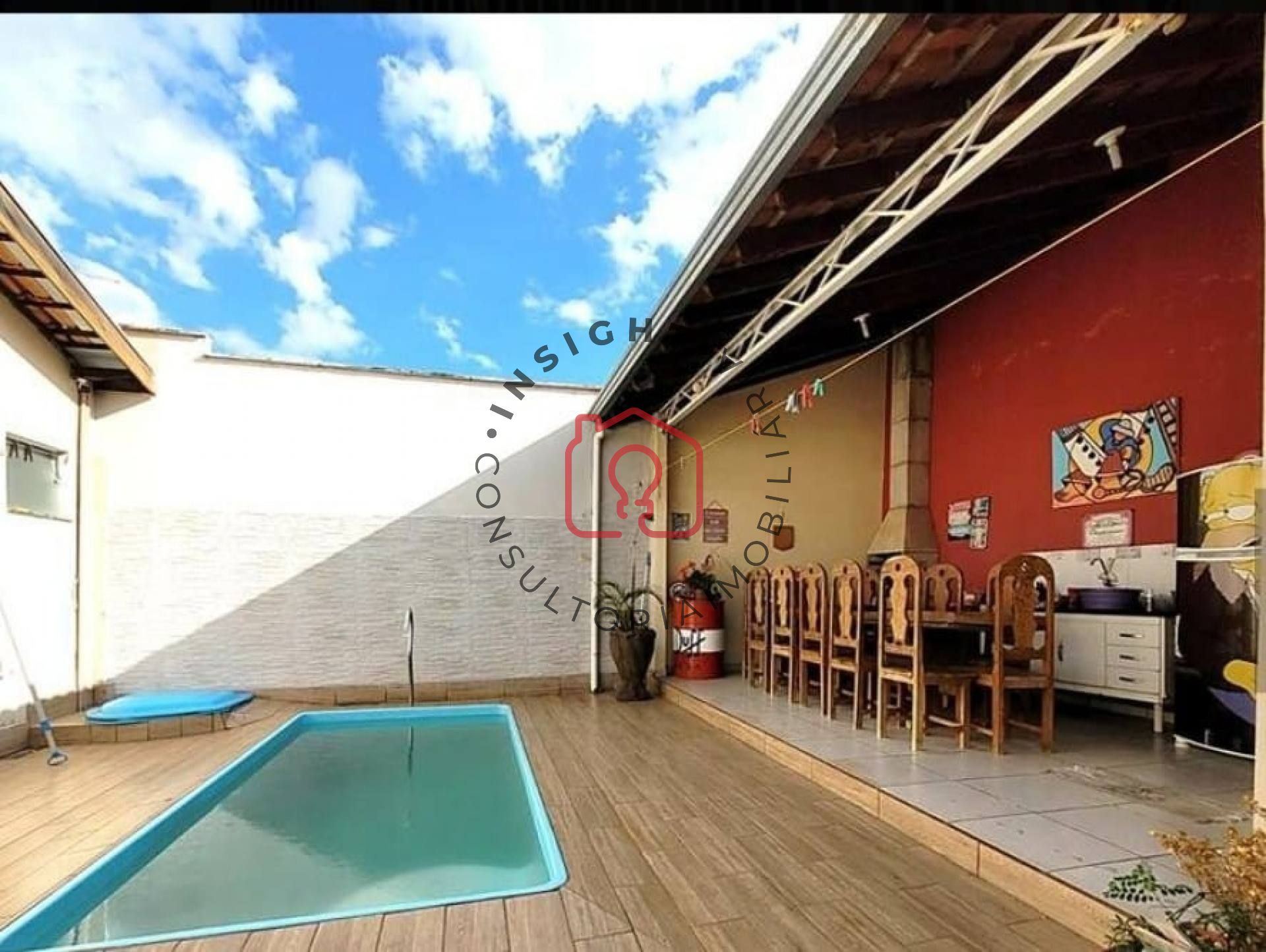 Casa ? venda jardim Damasco III, com piscina, quartos com arm?...