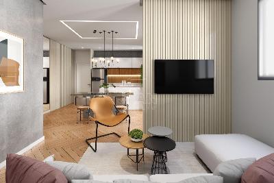 Apartamento 3 dormitórios Liv Onze55, empreendimento na planta, bairro Industrial em Fco. Beltrão - Jean Imóveis