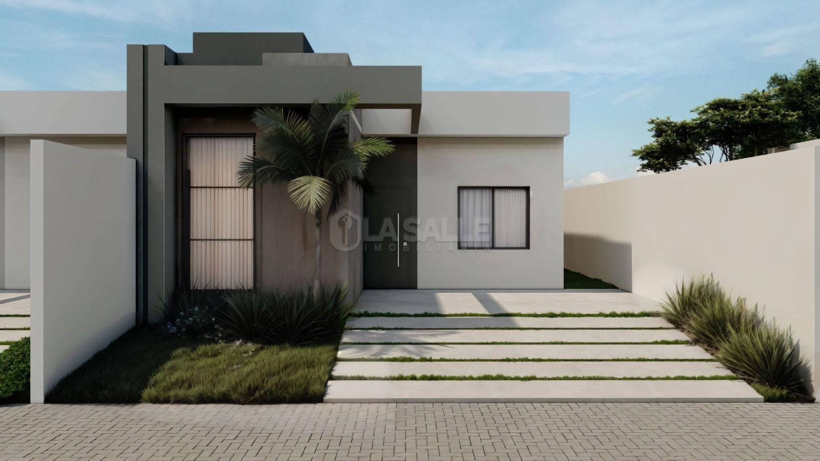 Casa à venda em construção com 9,25 mts frente, Vila Becker, TOLEDO - PR