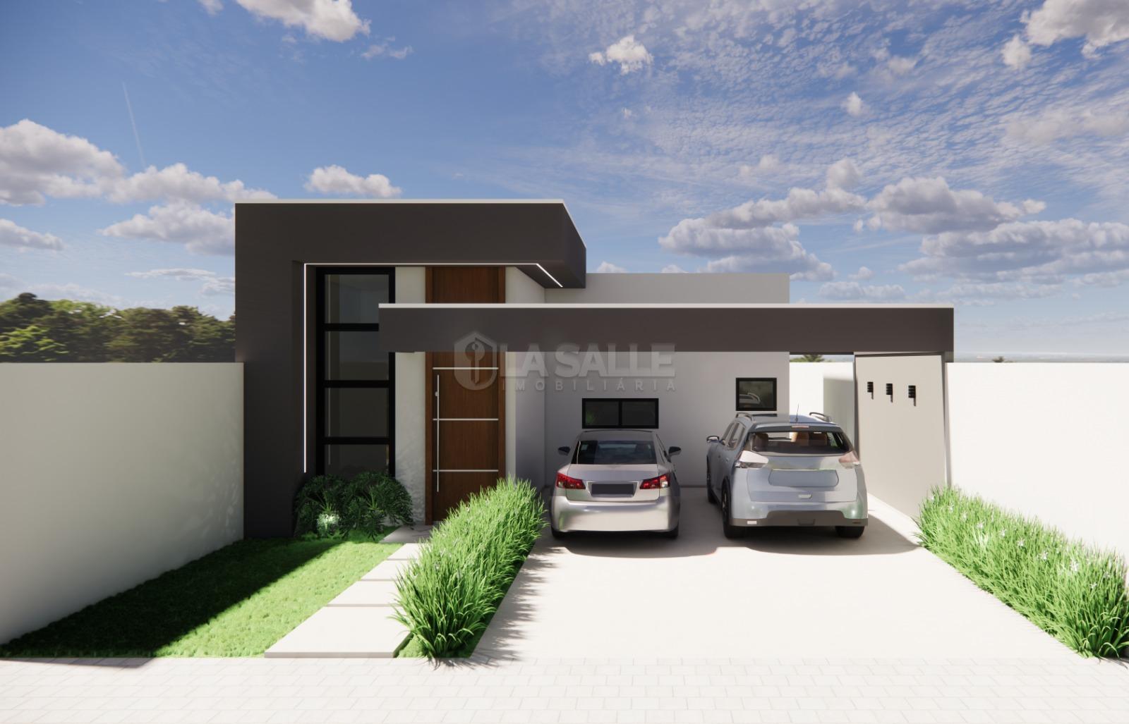 Casa á venda no Jardim Coopagro com terreno inteiro, 01 suíte   02 quartos e sobra de terreno