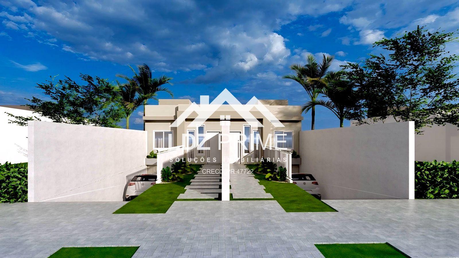 Casa  Nova Geminada de 53m  e com porão de 53m , localizada no...