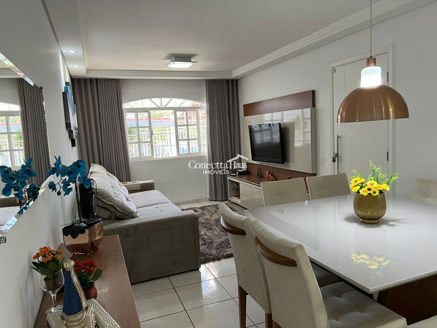 Excelente casa térrea 109m2, 03 qtos ste hidro  edícula, 03 va...