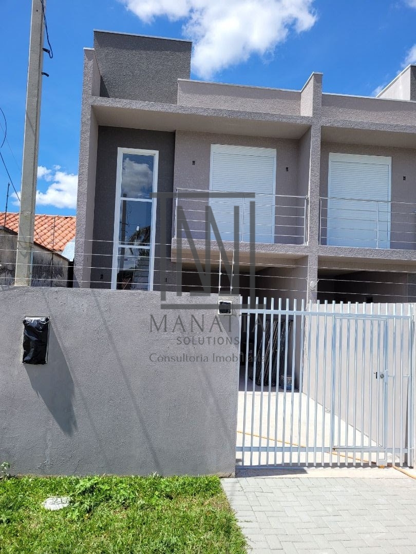 Sobrado novo, 106 m2, 3 qtos ste , 02 vagas, terreno nos fundo...