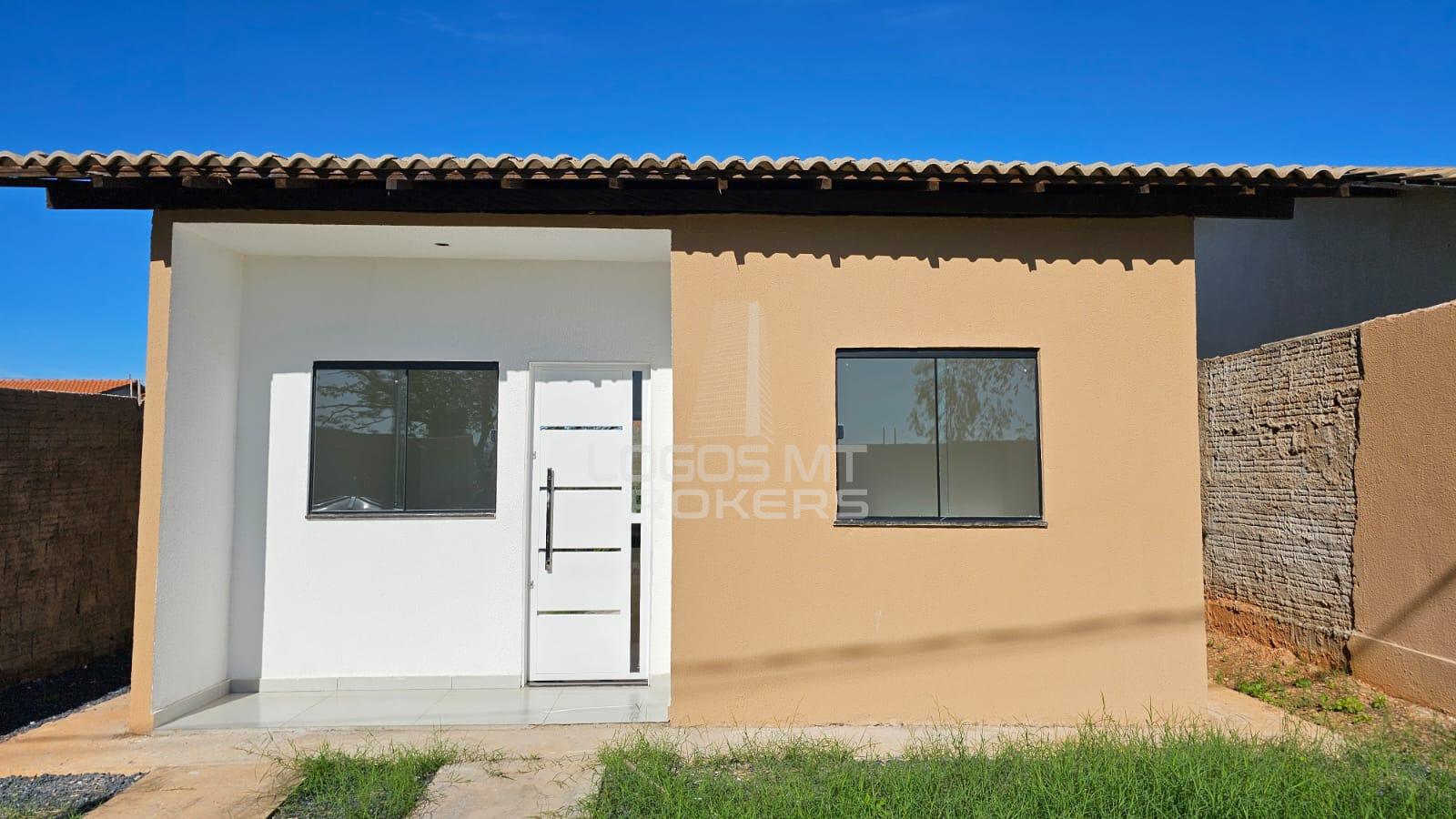 CASA COM 2 QUARTOS,SALA,BANHEIRO,COZINHA,MURADA E COM PORTÃO N...