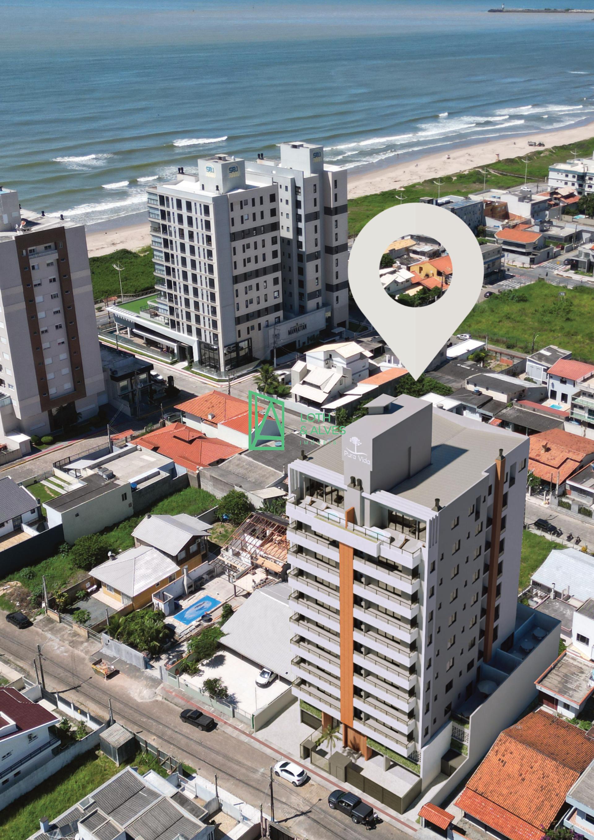 Apartamento à venda, EM CONSTRUÇÃO, 150m do mar, Centro, NAVEG...