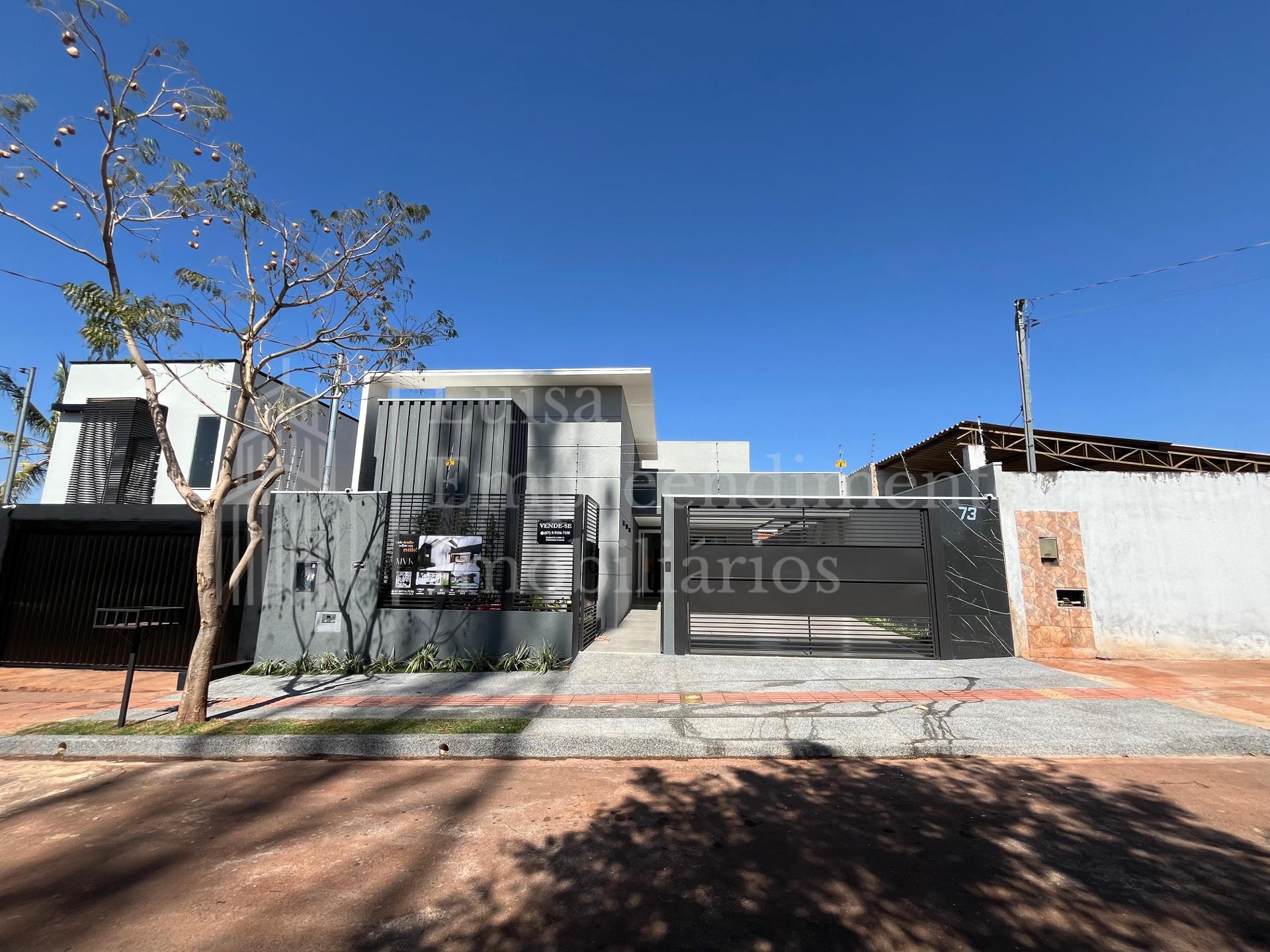 Casa nova alto padrão à venda, Jardim Seminário, CAMPO GRANDE ...