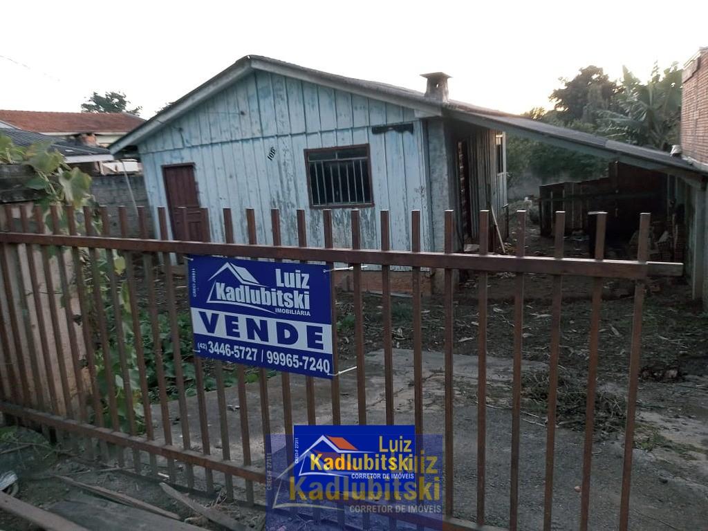 Lote com casa de madeira, VILA DAS FLORES, PRUDENTOPOLIS - PR