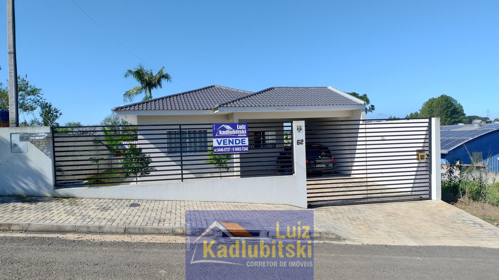 Casa à venda com uma suíte e mais 02 quartos, BARRO PRETO, PRUDENTOPOLIS - PR