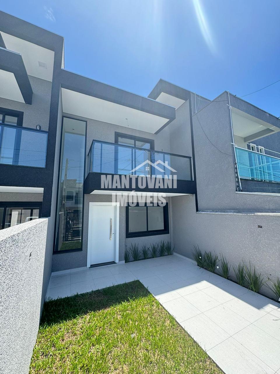 Sobrado em construção Baln. Junara -  MANTOVANI IMOVEIS