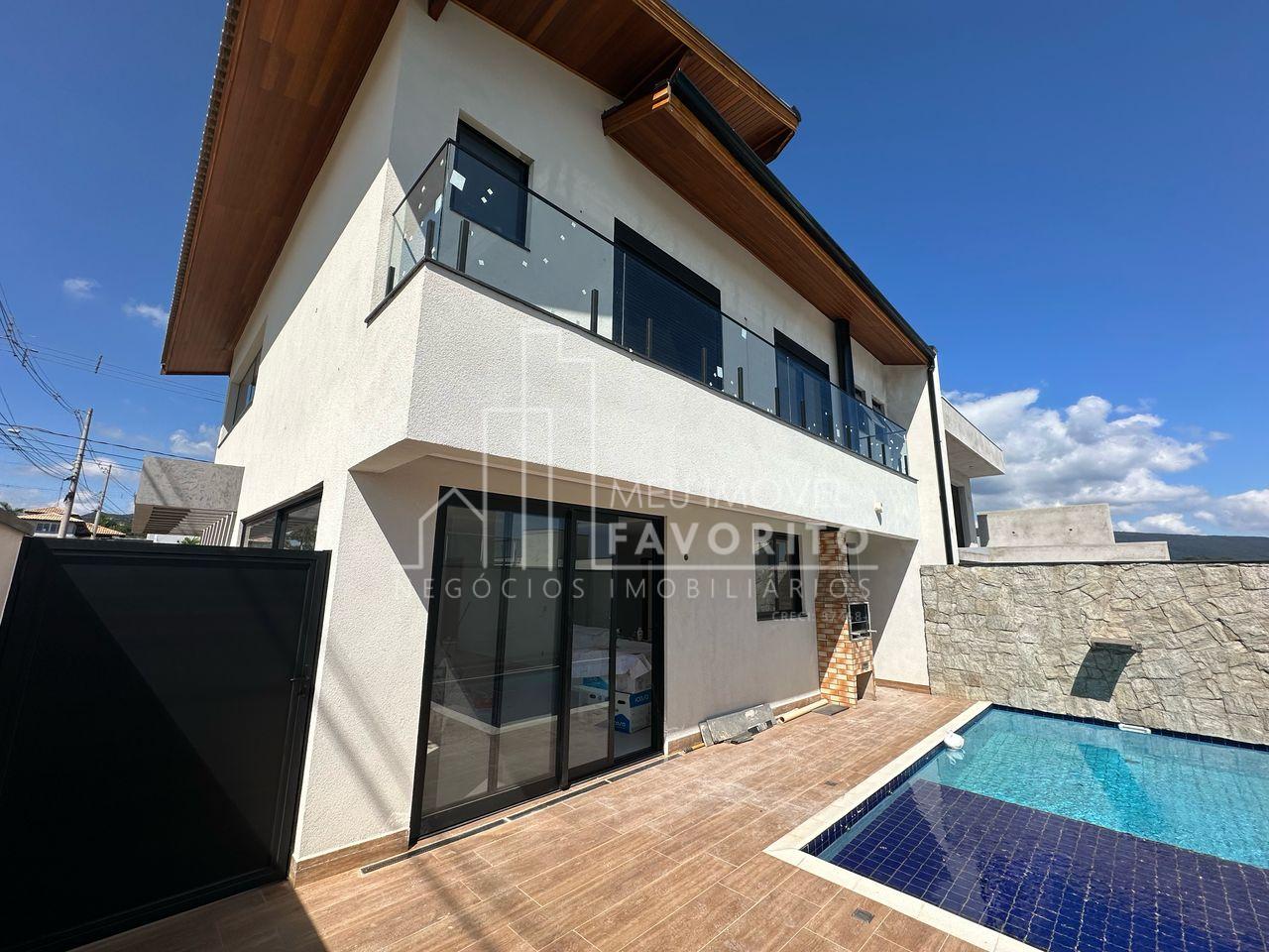 Casa nova ? venda em Jundia?, 4 su?tes, Condom?nio Reserva Ermida