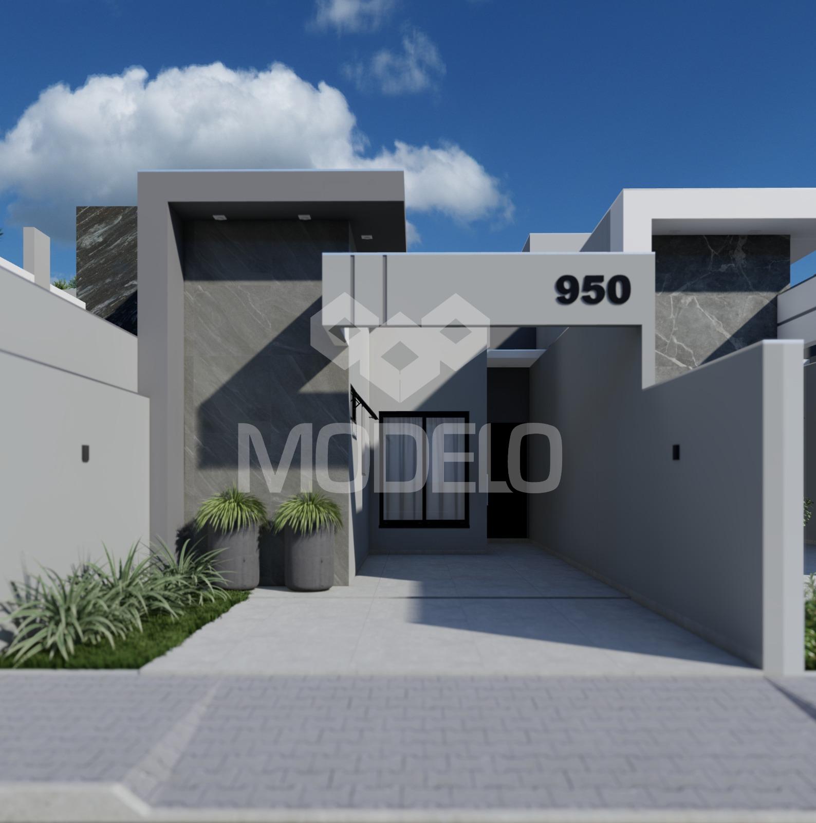 CASA COM 66,40M2 E TERRENO DE 125M2 NO LOTEAMENTO GUALTIERRI