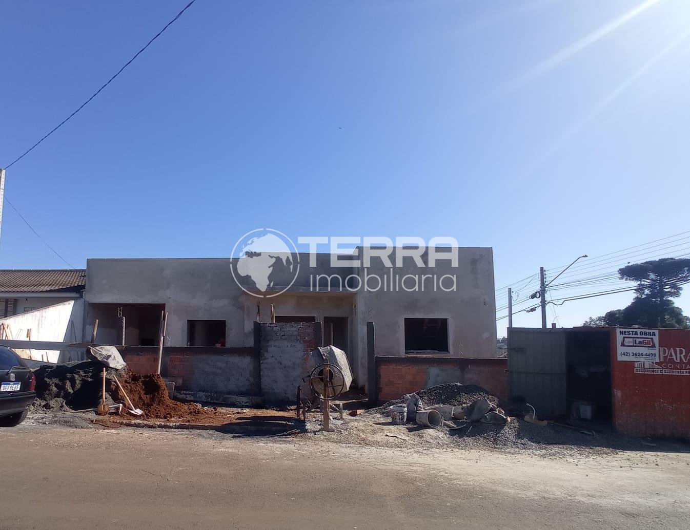 LINDA CASA EM CONSTRUQO NO BAIRRO VILA BELA EM GUARAPUAVA - PR