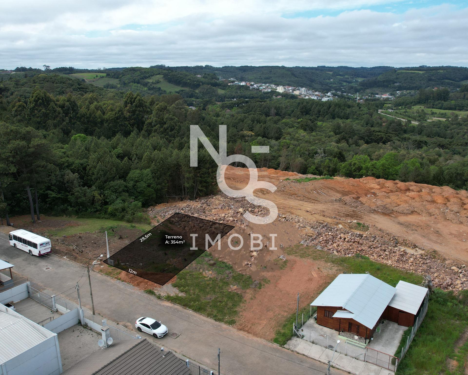 Terreno Frente Norte no Bairro União em Flores da Cunha