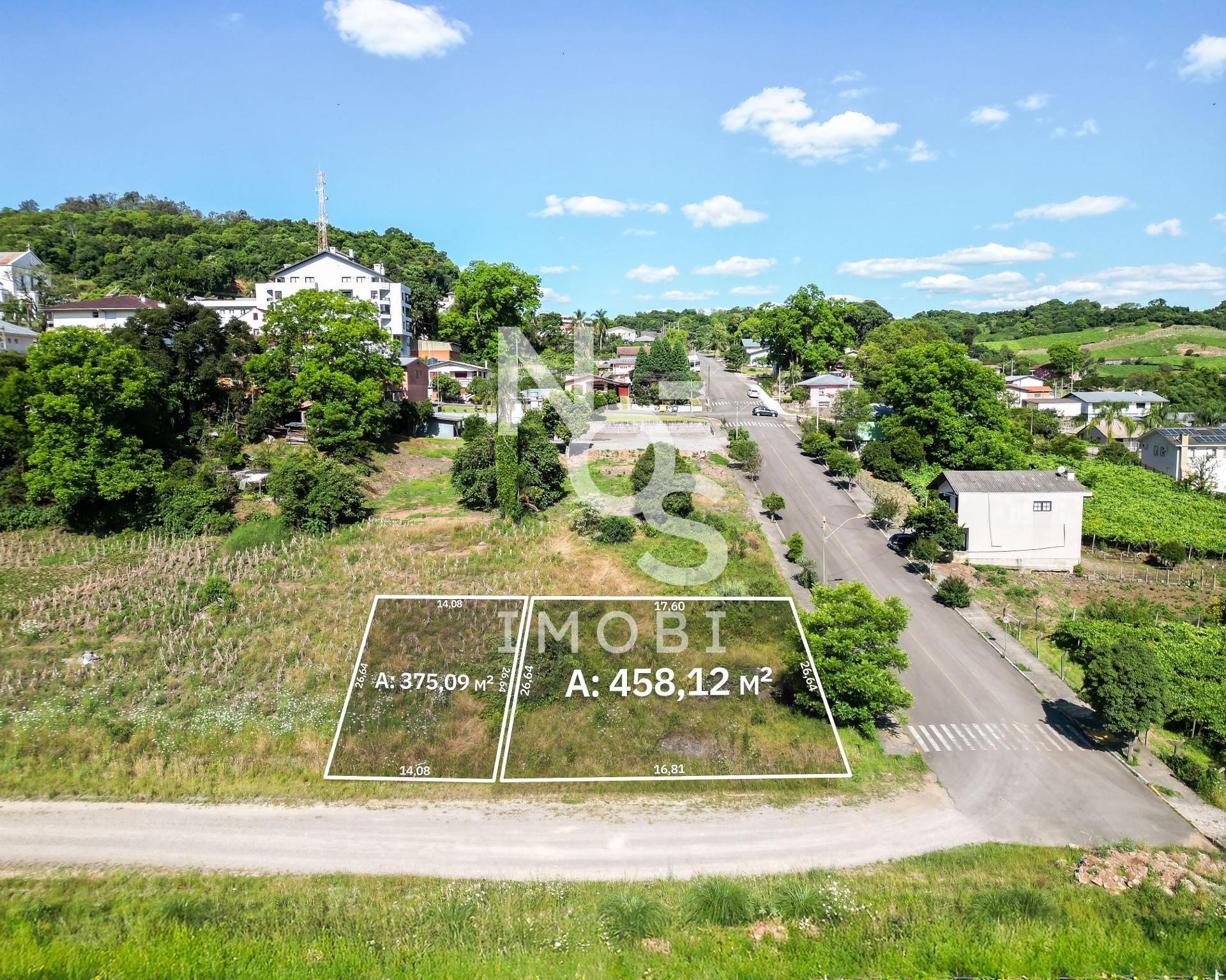 Terreno de Esquina no Bairro Centro em Nova Pádua