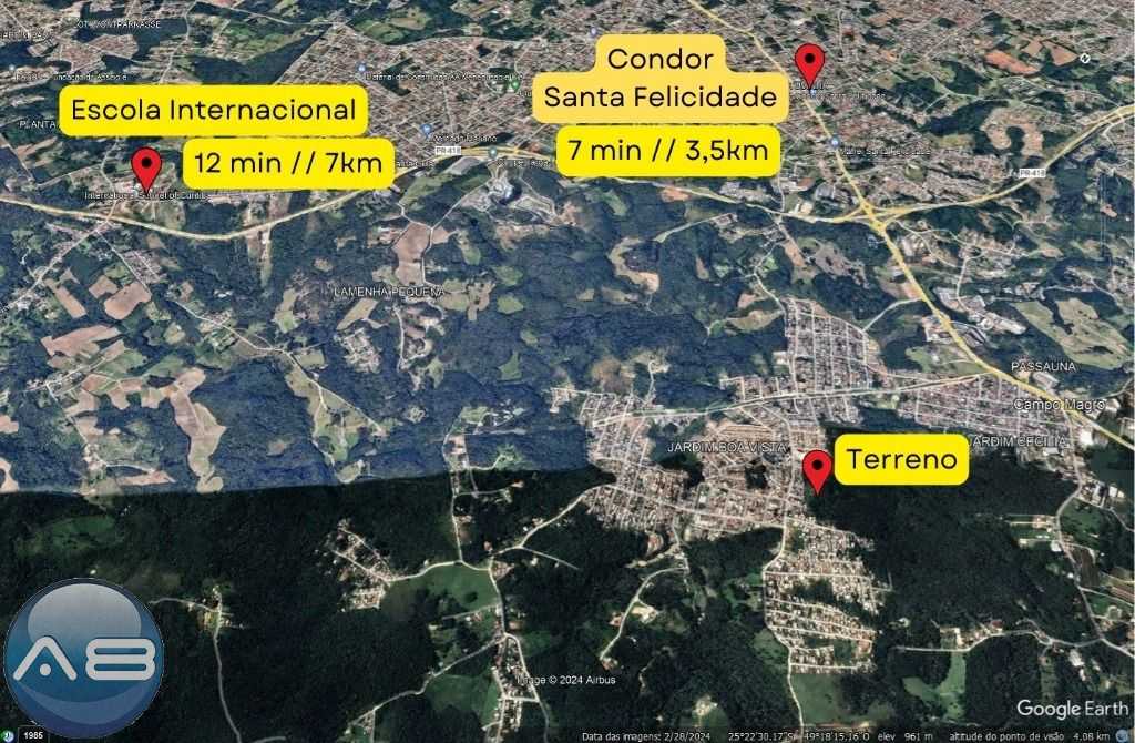 Terreno à venda em Campo Magro PR com 13.379m  de área total