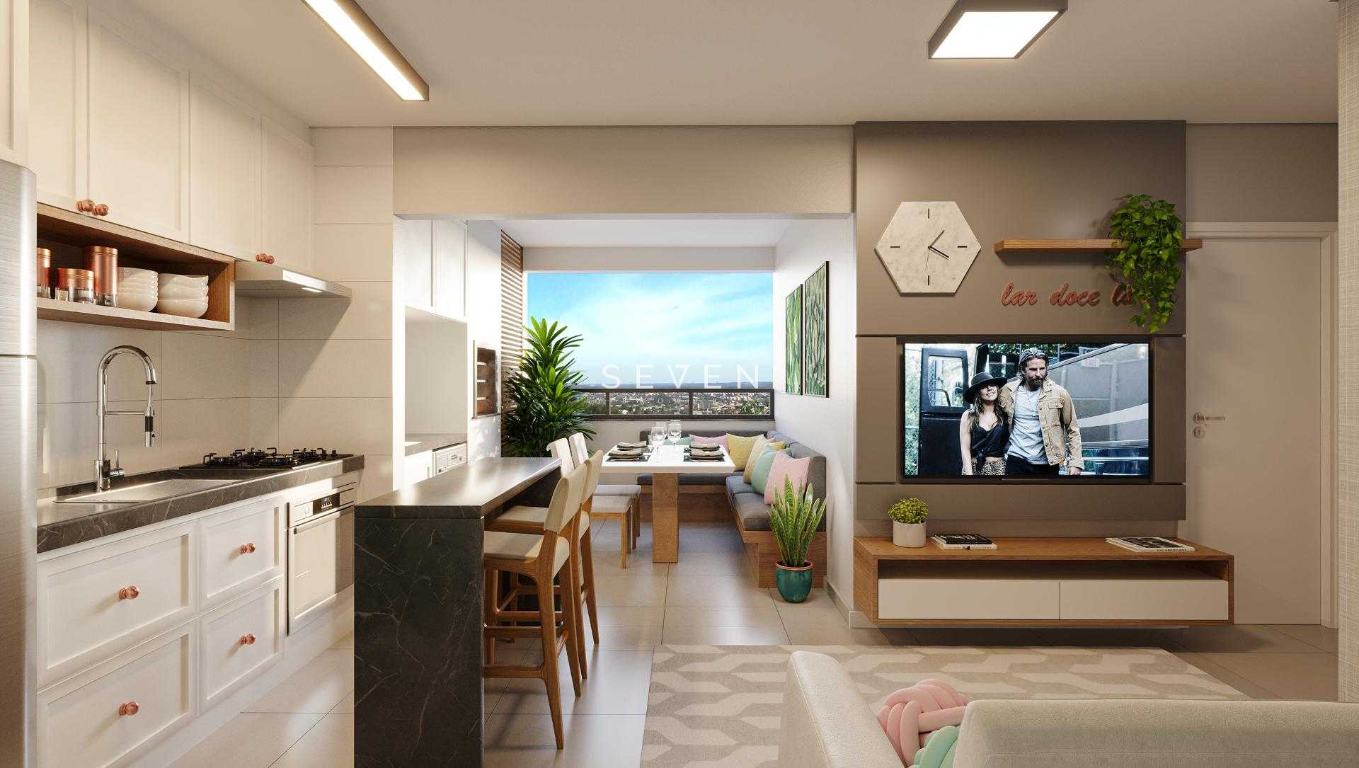 Apartamento à venda com 2 quartos no Ecoville, CURITIBA - PR