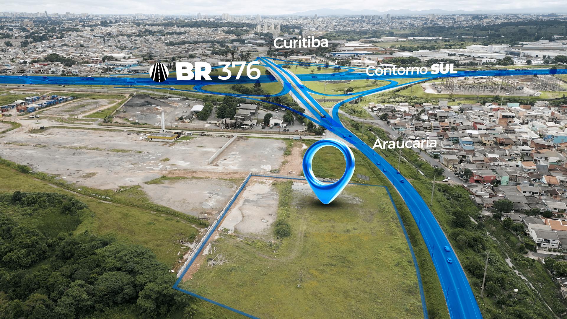 Terreno Comercial à venda, Cidade Industrial, CURITIBA - PR